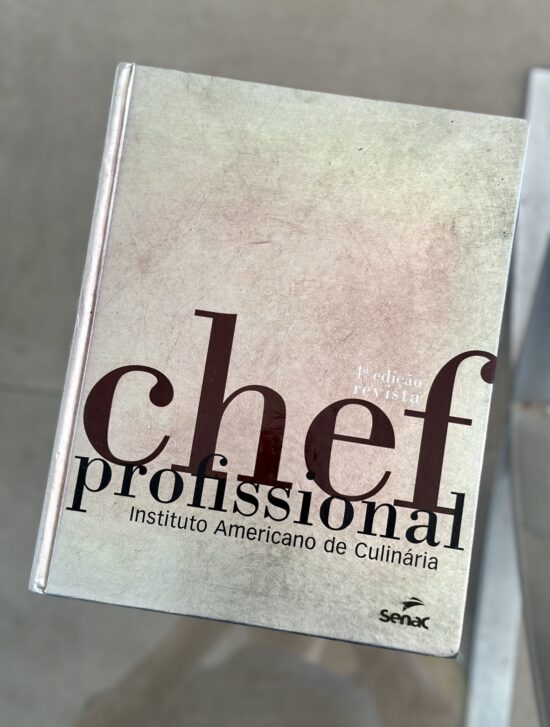 Livro – Chef Profissional, Instituto Americano de Culinária