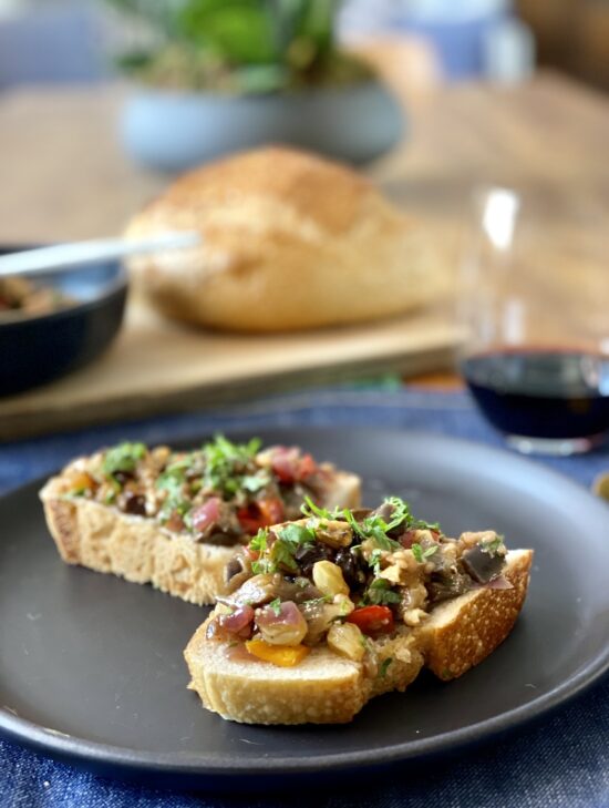 Caponata de berinjela