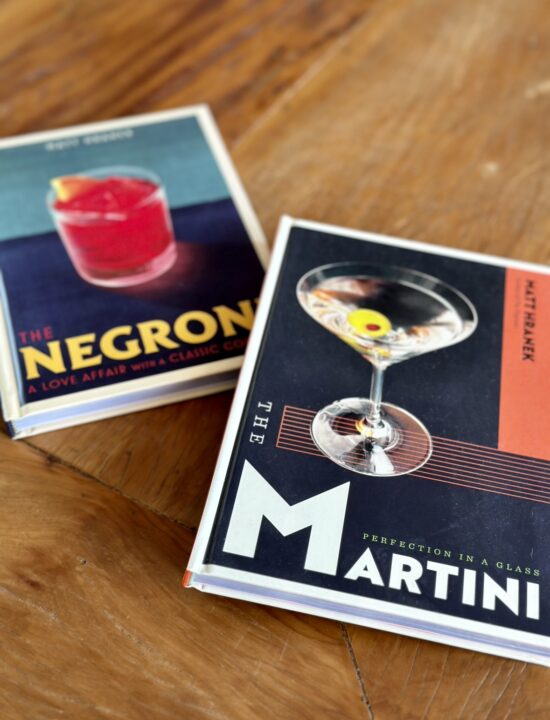Livros – Negroni e Martini
