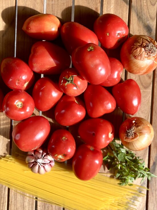 Molho de tomate caseiro