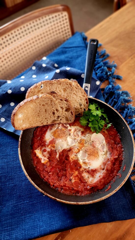 Ovos no Purgatório ou Shakshuka