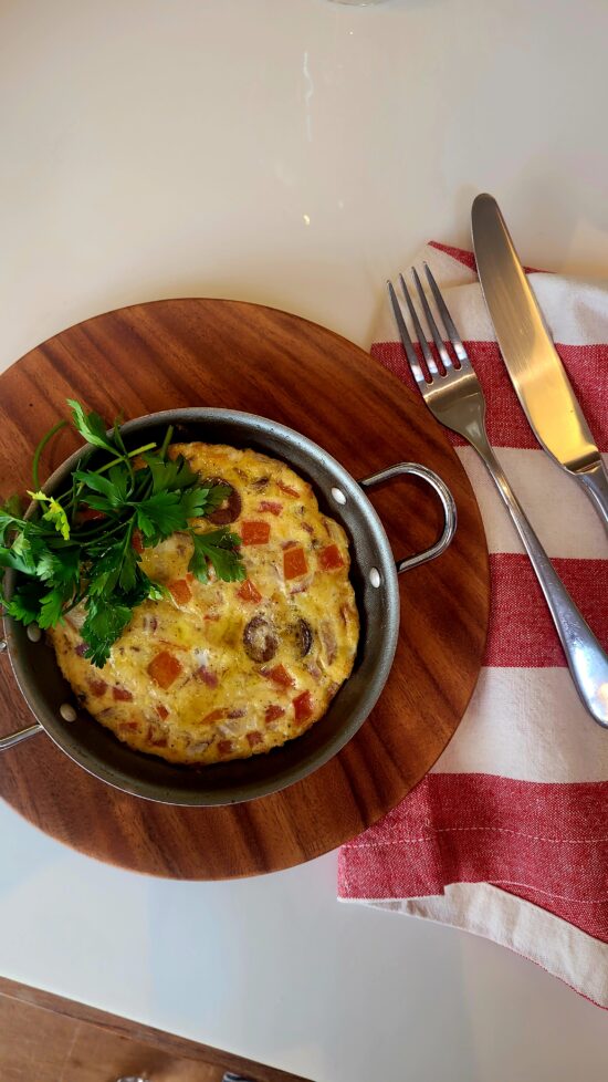 Omelete Grego de Forno