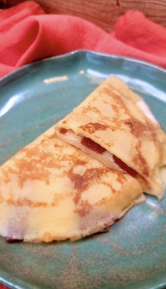 Crepe Francês Romeu e Julieta