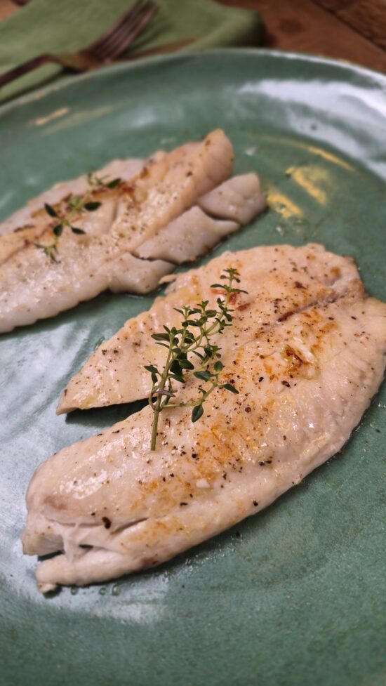 Peixe grelhado sem segredo