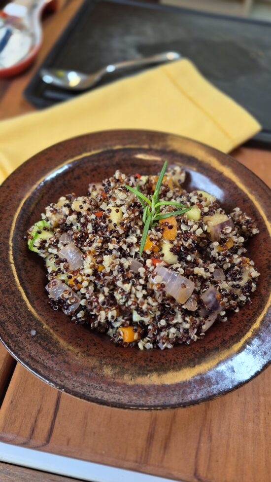 Quinoa com Legumes